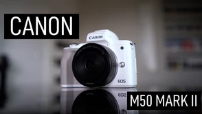 Canon EOS M50 Mark II to mały, kompaktowy aparat dla vlogera