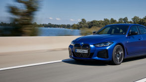 Elektryczne BMW i4 M50: 544 KM, 3,9 s od 0 do 100 km/h i zasięg do 521 km. Pierwsza jazda próbna