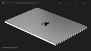 MacBook Folio - tak wyobraża sobie składanego 20" MacBooka fan marki