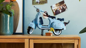 Vespa to ikona stylu i elegancji. Skuter z nowego zestawu LEGO to udowadnia