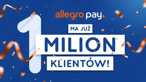 Milion klientów Allegro Pay: usługa jeszcze nie skończyła roku, a już może świętować!