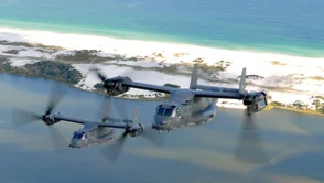 Zmiennowirnikowiec V-22 Osprey znów ma kłopoty. Sprzęgło uziemiło część maszyn