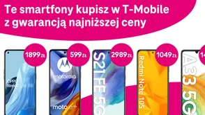 5 smartfonów z gwarancją najniższej ceny w T-Mobile. Sprawdzam, abyście Wy nie musieli