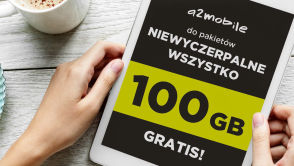 a2mobile dodaje po 100 GB do każdego z pakietów w swojej ofercie na kartę