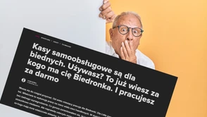 Uwielbiam kasy samoobsługowe i biedę. Fajnopolactwo mnie nie kręci