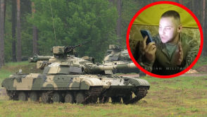 To się nazywa pomoc techniczna. Rosjanie "pomagają" Ukraińcom naprawić ich własny czołg