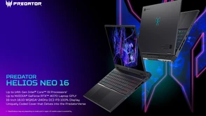 Acer pokazał laptopy dla graczy z serii Predator Helios i Helios Neo