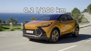 Toyota C-HR Plug-In Hybrid: 0,2 l/100 km i 95 km zasięgu w trybie elektrycznym. Wynik testu