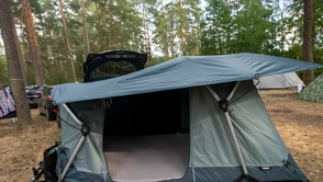 Czy to już glamping? Testowałem namiot na hak za 18 tysięcy złotych