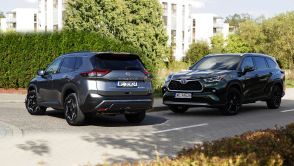 7-osobowy hybrydowy SUV? Toyota Highlander Hybrid kontra Nissan X-Trail e-Power