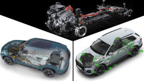 Techniczne i użytkowe aspekty hybryd Plug-In w Audi Q7 TFSIe, BMW X5 50e oraz Lexusie RX450h+