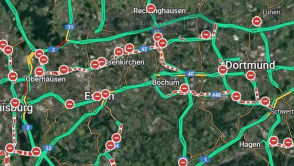 Google zamknął autostrady w Niemczech. Sam nie wie dlaczego