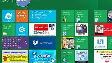 Nowy Windows 8, ten sam crapware. Co najczęściej producenci wpychają do sprzedawanych pecetów?