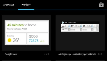 Google Now dostał własny widżet - najważniejsze informacje jeszcze łatwiej dostępne