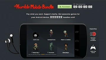 Kup dwa różne zestawy gier za ile chcesz: na Androida i na Windows - Humble Bundle Mobile oraz Weekly 