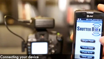 Dzięki ShutterBox telefon z Androidem posłuży jako pilot do aparatu