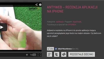 Aplikacja mobilna Antyweb doczekała się swojej pierwszej recenzji!