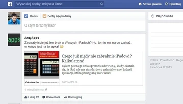 Kolejna nowość od Facebooka - publikuj treści w każdym momencie