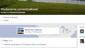 (Prawie) nowy wygląd wydarzeń na Facebooku - lepiej późno niż wcale