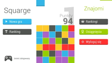 Przetestowałem Google Play Games na polskiej grze Squarge - polecam, zwłaszcza samą grę