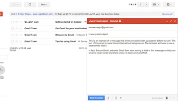 Wysyłanie zaszyfrowanych wiadomości na Gmailu - SecureGmail