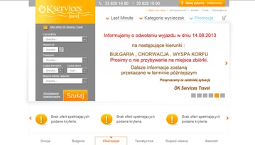 Prawie się udało przetrwać wakacje bez upadłości biur podróży – Ok Services Travel odwołuje wycieczki