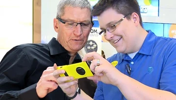 Nokia zaprasza na premierę, Tim Cook testuje Lumię...