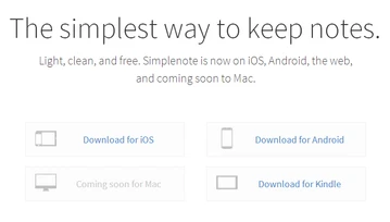 Simplenote dostępne już na Androida
