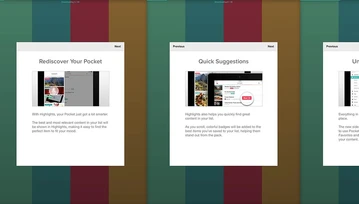 Pocket, mój ulubiony serwis do zapisywania treści na potem, nauczył się sugerować co powinienem przeczytać