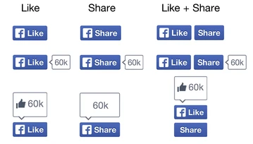 Nowe, brzydkie przyciski "lubię to" już wkrótce na waszych stronach
