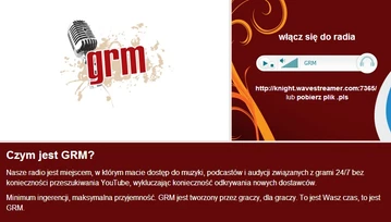 Radio, które ma przyciągać graczy