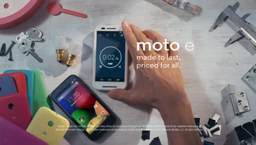 Motorola Moto E - jeszcze tańszy smartfon od Motoroli. Zaktualizowana Moto G z kartą pamięci i LTE