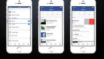 Facebook wprowadza opcję zapisywania na później