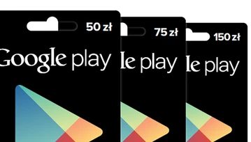 Już można kupić w Polsce karty upominkowe Google Play