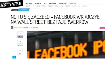 Przepraszam Cię Facebooku