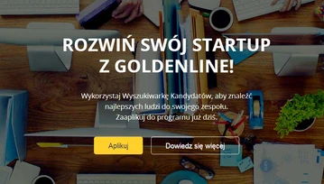 GoldenLine wspiera polskie startupy