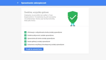 Sprawdź czy Twoje konto Google jest bezpieczne i zgarnij dodatkowe 2 GB miejsca na Google Drive