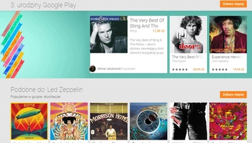 Świętujemy trzecie urodziny Google Play. Z tej okazji promocje na aplikacje, książki i muzykę