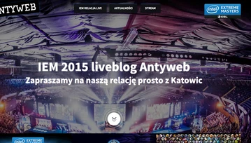 IEMLive! Zapraszamy na specjalny serwis Antyweb dedykowany IEM 2015