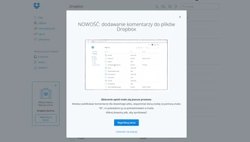 [Krótko] Dropbox wprowadza komentarze do udostępnianych plików