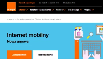 Nowa oferta internetu mobilnego od Orange z „nielimitowanym” transferem LTE