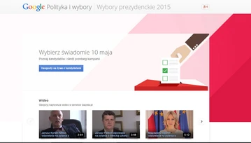 Przed niedzielnymi wyborami warto zajrzeć na... Google? Ruszył serwis agregujący informacje o kandydatach