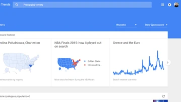 Google Trends zasługują teraz, żeby zaglądać tu o wiele częściej