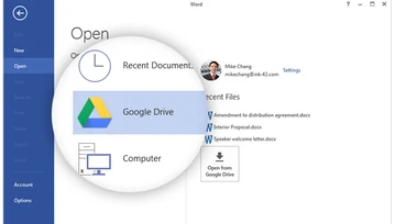 Google wypuszcza wtyczkę, która zintegruje MS Office'a z chmurą Google Drive