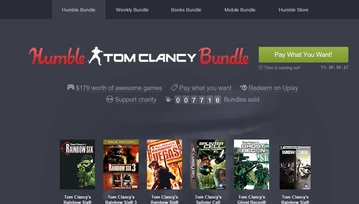 Splinter Cell, Rainbow Six i inne. Tom Clancy motywem przewodnim nowego Humble Bundle [prasówka]