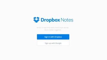 Dropbox Notes już dostępny i to w darmowej wersji