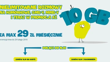 Nju Mobile dorzuca 8 GB internetu do swojej oferty za 29 złotych