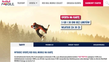 Przejście z Red Bull Mobile do Play na kartę i na odwrót jednym kodem