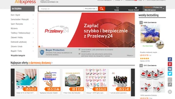 AliExpress w polskiej wersji językowej, znaczy się prawie polskiej