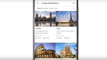 Wyszukiwarka Google narzędziem do planowania urlopu? Wygląda to fantastycznie